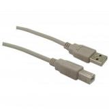 E238846 USB 2.0 - 6 ft Cable, A Male to B Male, pack of 10, new