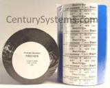 FRD11075-S - GP725 - Wax Thermal Ribbon - 4.33 in X 1476 ft - Sold per Roll